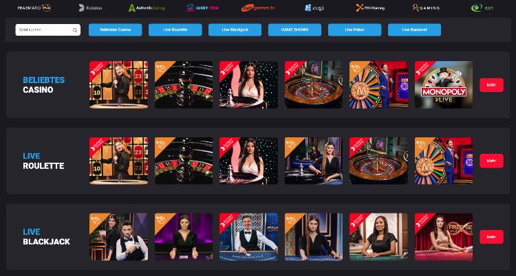 MyStake Casino Live