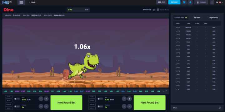 Juega Dino MyStake Online