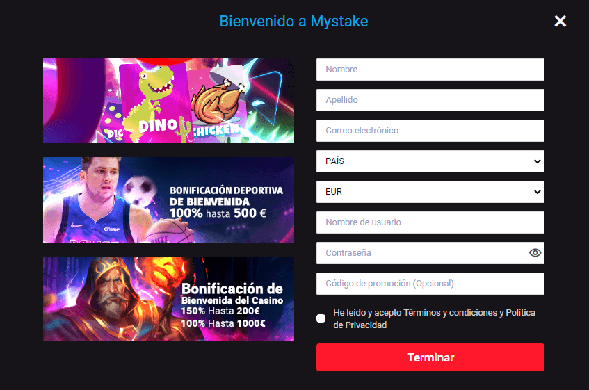 bienveido a mystake